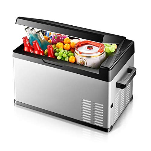 DRAGXBX Refrigerador portátil con pantalla digital Compresor Frigorífico congelador, 12 V / 24 V / 20L