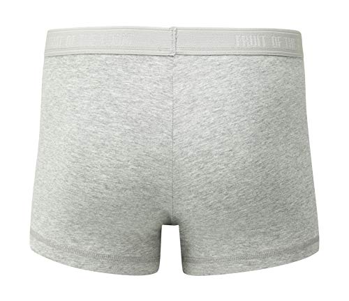 Druckerlebnis24 - Calzoncillos tipo bóxer para hombre y mujer gris L