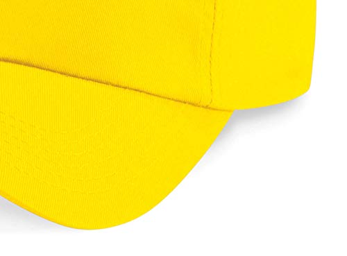 Druckerlebnis24 Cap Racer Skateboard Skater Hobby - Gorra de béisbol para hombre y mujer amarillo Chidren