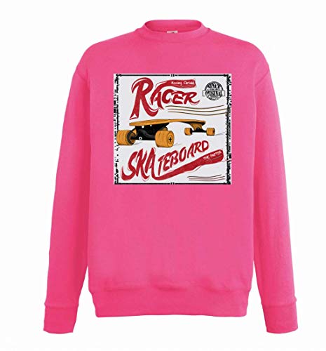 Druckerlebnis24 - Sudadera para mujer y mujer fucsia L