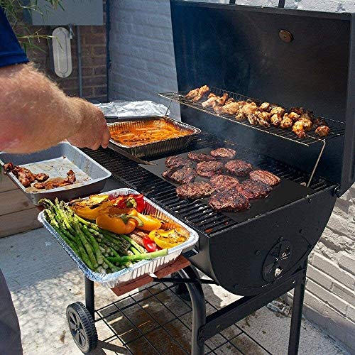 DSACXZ Parrilla Mat 5 Piezas Antiadherente Reutilizable Y Bicarbonato De Malla For De Interior Al Aire Libre Barbacoa De Gas Trabaja En Hojas De Parrilla De Carbón Eléctricos 40x33CM