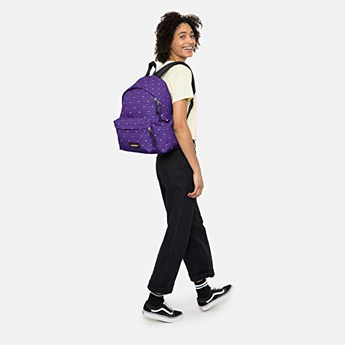 EASTPAK PADDED PAK'R Mochila tipo casual, 40 cm, 24 liters, Morado (Little Stripe)