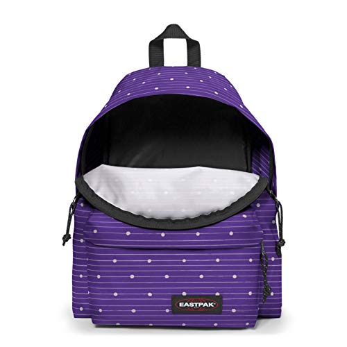 EASTPAK PADDED PAK'R Mochila tipo casual, 40 cm, 24 liters, Morado (Little Stripe)