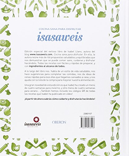 Edición Especial  " Cocina sana con Isasaweis " (Libros Singulares)