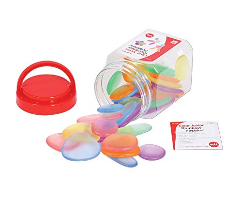 edx education 54109 Piedras de colores transparentes