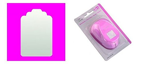 efco – Perforadora de Etiquetas, Rosa, 35 x 23 mm