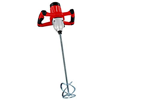 Einhell TC-MX 1400-2 E - Batidor de pintura, 1400 W, caja de engranajes de 2 velocidades, arranque suave, incluido el agitador de mortero. (ref. 4258550)