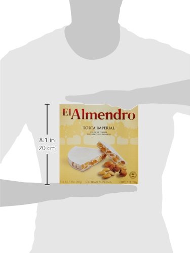 El Almendro - Torta Imperial (Turrón Duro de Almendra), 200 gr