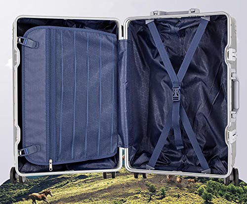 Embarque Equipaje de Viaje ABS Carcasa rígida Maleta para Equipaje Maleta Trolley de Viaje 4 Ruedas (20"/ 22" / 24"/ 26") (A,22")