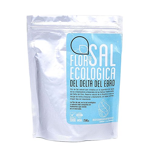 Energy Feelings Flor de Sal Ecológica Del Delta Del Ebro - 3x250 gr - Total: 750 gr