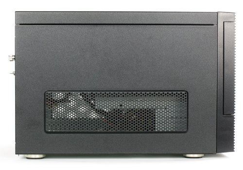 Eolize SVD-NC11-4 Mini ITX - Caja de Ordenador (4 bahías internas de 3,5", 2 USB 2.0, Incluye Sistema NAS)