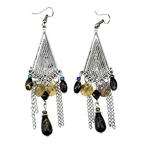 Erin Earring Er369 Plata Bohemia Yangtze River Delta Retro Pendientes para Mujer Nuevas Joyas para Mujer