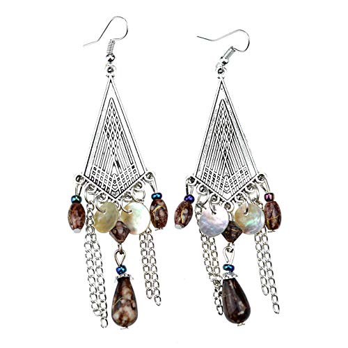 Erin Earring Er369 Plata Bohemia Yangtze River Delta Retro Pendientes para Mujer Nuevas Joyas para Mujer