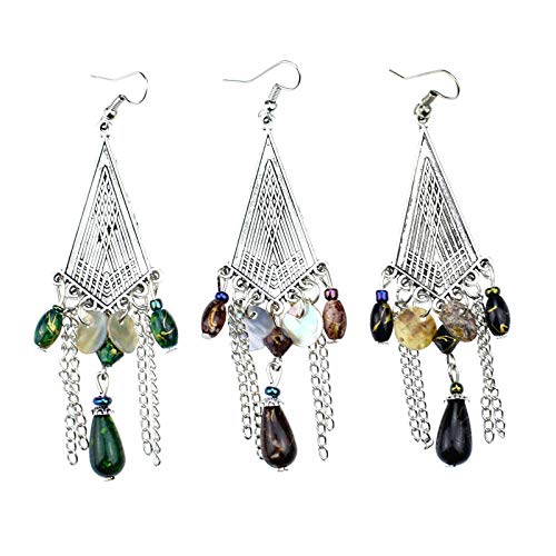 Erin Earring Er369 Plata Bohemia Yangtze River Delta Retro Pendientes para Mujer Nuevas Joyas para Mujer