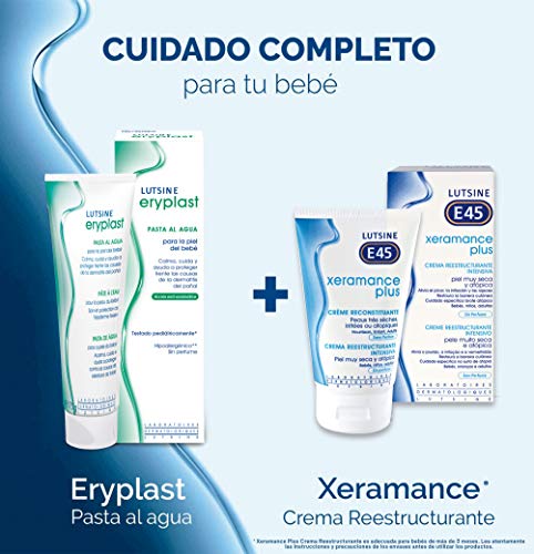 Eryplast Lutsine E45 - Pasta al Agua Crema Pañal Bebé - 125 gr