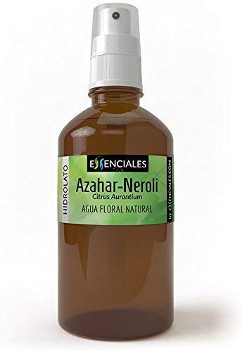 Essenciales - Hidrolato de Agua Floral de Azahar Neroli, 100% Pura y Natural, 100 ml | Hidrolato de Agua Floral Citrus Aurantium