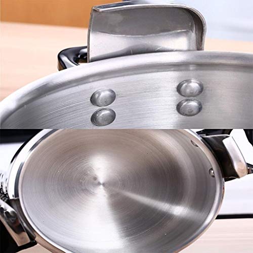 Estufa de gas olla olla de aleación de aluminio olla grande con capacidad guiso se puede utilizar en el restaurante de cocina del hotel 3L, 4L, 5L, 7L, 9L, 11L, 15L, 18L, 22L, 33L, 45L, 50L, 60L, 70L