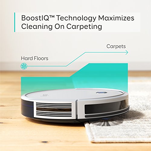 eufy (BoostIQ RoboVac 11S (Slim), Ultra Fino, 1300 Pa de Potencia de succión, Silencioso, Robot Aspirador con Auto Recarga, aspira y Limpia Suelos y alfombras.