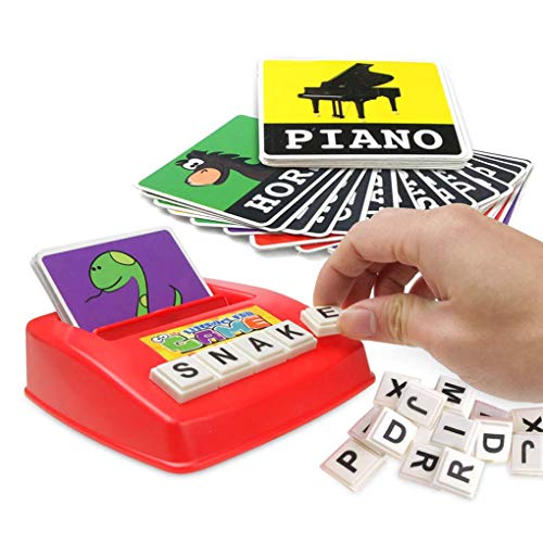 F-blue Palabras Hijos de Aprendizaje de los niños Entretenimiento Inglés Carta Sight Tarjetas Fonética Juegos educativos para Edades 0-14