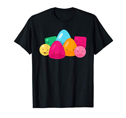 Familia de Caramelos Jelly Bean Lindo Jelly Bean Camiseta