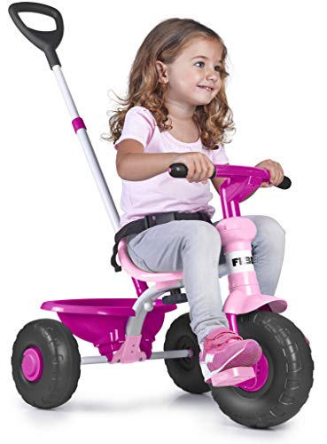 FEBER 800012140 Baby Trike Pink - Triciclo Rosa para niños y niñas de 1 a 3 años