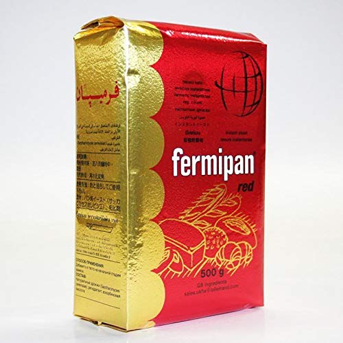 Fermipan Baker's Dried Yeast 500 grams 500 gramos de levadura seca Fermipan panadero