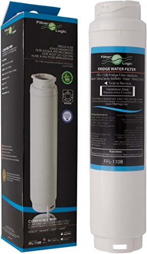 FilterLogic FFL-110B Filtro de agua compatible con 3M UltraClarity 00740560 , 740560 / 644845 para BALAY , BOSCH , SIEMENS , NEFF , MIELE , HAIER frigorífico - Ultra Clarity 9000733786 VIB-Z4500W0