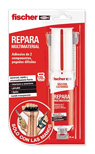 Fischer 1 pegamento fuerte multimaterial, Blanco