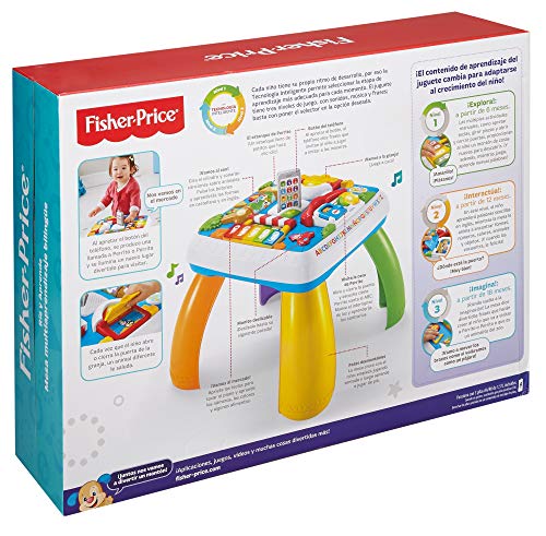 Fisher-Price - Mesa multiaprendizaje bilingüe -juguetes educativos - (Mattel DRH34)