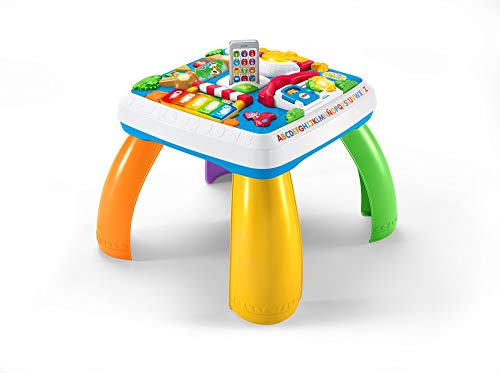 Fisher-Price - Mesa multiaprendizaje bilingüe -juguetes educativos - (Mattel DRH34)