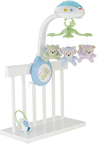 Fisher-Price - Móvil con ositos - juguetes bebe - (Mattel CDN41)