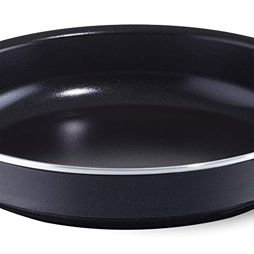 Fissler crispy ceramic classic / Sartén de aluminio (Ø 24 cm), recubierta y resistente a los arañazos, antiadherente, todas las placas - excepto la inducción