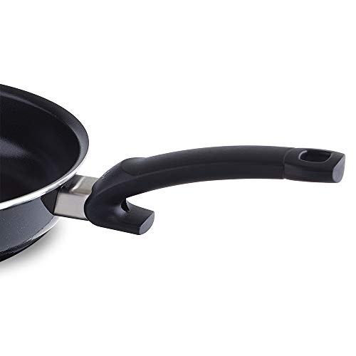 Fissler crispy ceramic classic / Sartén de aluminio (Ø 24 cm), recubierta y resistente a los arañazos, antiadherente, todas las placas - excepto la inducción