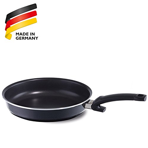 Fissler crispy ceramic classic / Sartén de aluminio (Ø 24 cm), recubierta y resistente a los arañazos, antiadherente, todas las placas - excepto la inducción