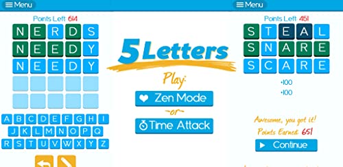 Five Letters - A Challenging Word Game similiar to Lingo