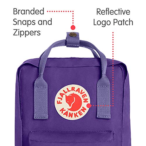 Fjällräven Kanken Mini Mochila Tipo Casual, 29 cm, 7 litros, Purple-Violet