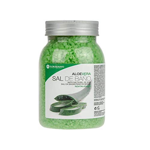 Flor de Mayo, Sal y mineral para baños (Aloe Vera) - 650 gr.