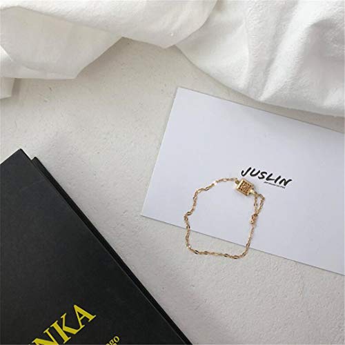 FMXJYNZB Pulseras Mermelada De Fresa Dulce Niña Amor Circón Pulsera Sen Departamento Novias Joyas Corea Joyería De Personalidad Simple