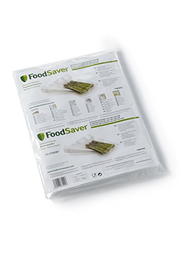 FoodSaver 3201 Bolsa envasado al vacio, Color Blanco, grande