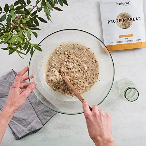 foodspring Pan proteico, 5 x 230g, Probablemente el pan proteico más delicioso