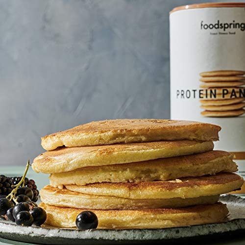 foodspring Tortitas Proteicas, 320g, Sin azúcares añadidos, 6 veces más proteína que las normales, Bajas en carbohidratos