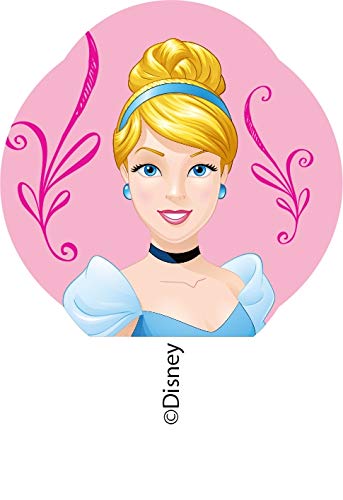 Formycake Princesas Disney (Cenicienta, Bella, Aurora, Ariel, Rapunzel) Cupcake Toppers - Decoración Desechable de Magdalenas y Otros Postres o Pasteles de Fiestas Infantiles - 10 Unidades