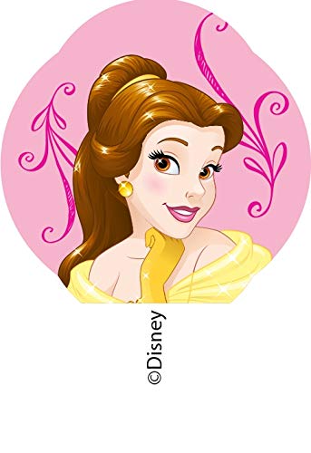 Formycake Princesas Disney (Cenicienta, Bella, Aurora, Ariel, Rapunzel) Cupcake Toppers - Decoración Desechable de Magdalenas y Otros Postres o Pasteles de Fiestas Infantiles - 10 Unidades