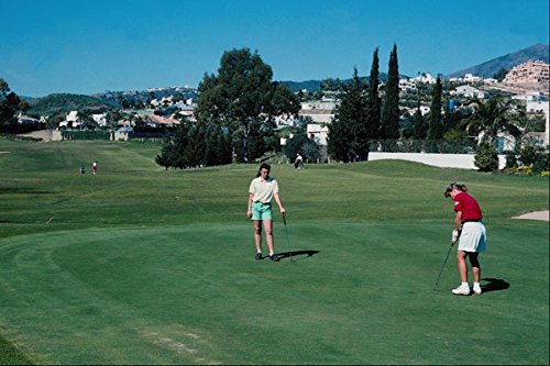 Foto A4 de Los Naranjos Golf Course Marbella Málaga Provincia de España (25,4 x 20,3 cm)