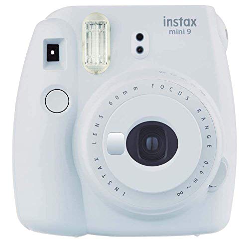 Fujifilm Instax Mini 9 - Cámara instantanea, solo cámara, Blanco (Smoky White)