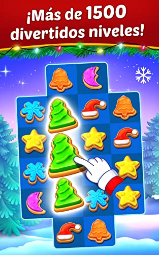 Galletas navideñas: combinar 3 de Santa Claus