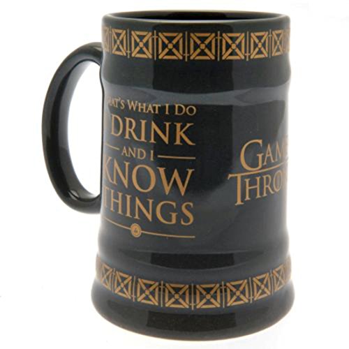 Game of Thrones MGS24848 - Taza de cerámica con forma de Stein (595 ml), multicolor