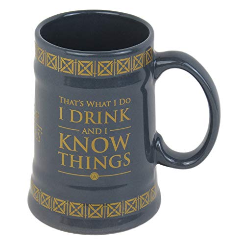 Game of Thrones MGS24848 - Taza de cerámica con forma de Stein (595 ml), multicolor