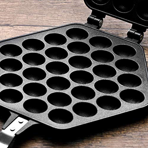 Ganmaov Gofrera Máquina Bubble Waffle Maker Antiadherente Huevo Burbuja Pastel De La Hornada Placa De Molde Que Iron Griddle Cocina para Hornear Máquina