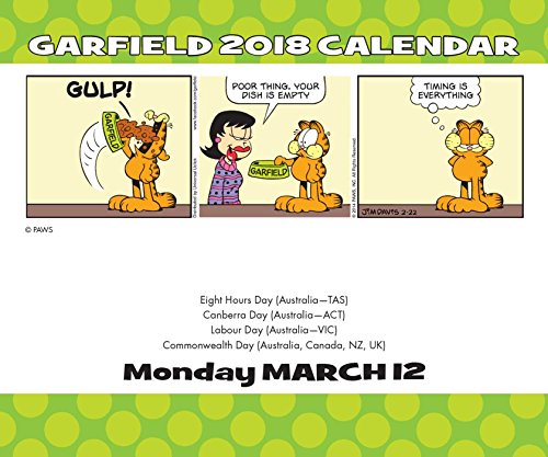 Garfield 2018 Day-to-Day Calendar